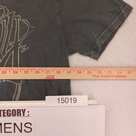 Jimi Hendrix Band Crew Neck Short Sleeve Graphic T Shirt Mens Size M Gray - Picture 8 of 9